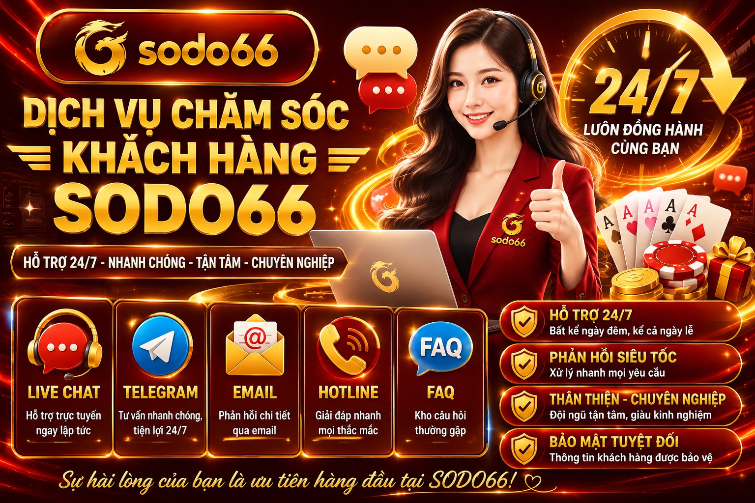Sodo66 Dịch vụ chăm sóc khách hàng Sodo66 Dịch vụ chăm sóc khách hàng